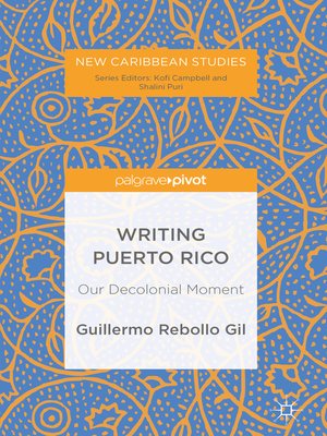 cover image of Writing Puerto Rico